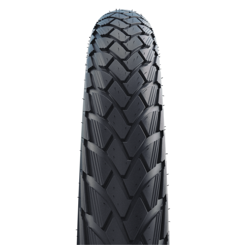 Schwalbe Green Marathon Hybrid Tyres - Black Reflective-2