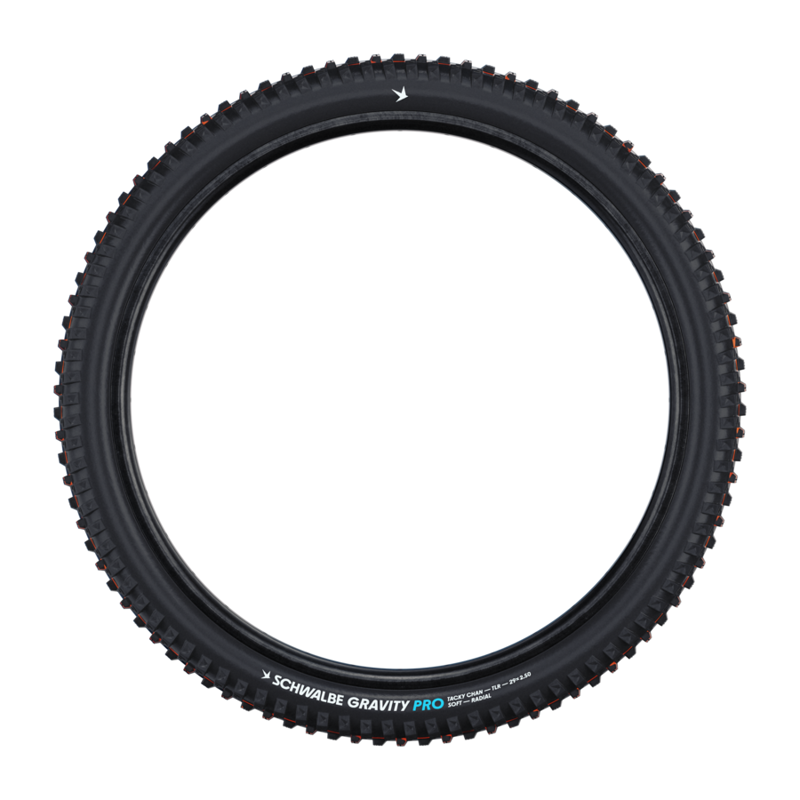 Schwalbe Tacky Chan Gravity Pro Radial TLR Tyres - Black-2