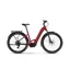 Haibike Trekking 7 Low Step Electric Hybrid Bike - Gloss Fruity Red/ Blue