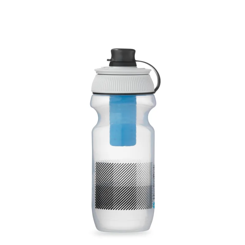 HydraPak Breakaway+ 600ml Hydration Bottle - Frost/ HP Blue