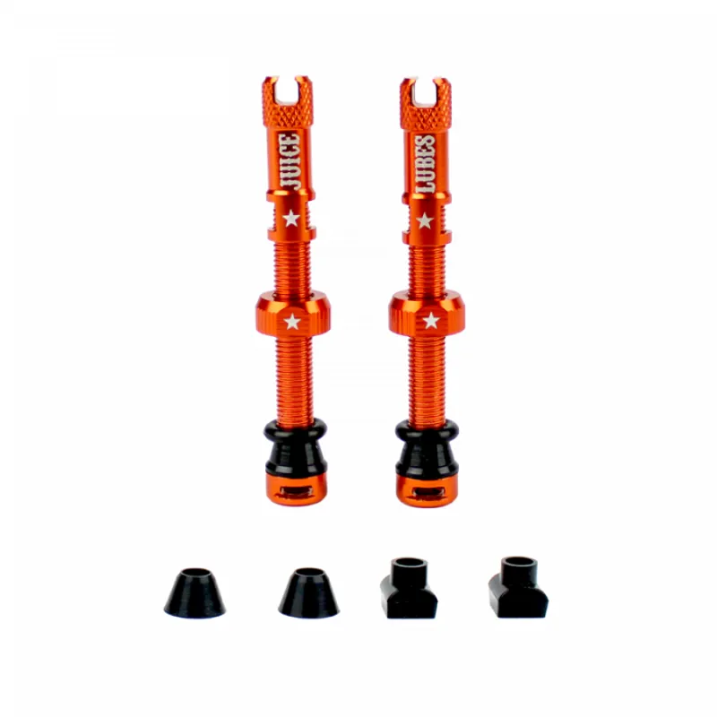 Juice Lubes Tubeless Valves - Orange