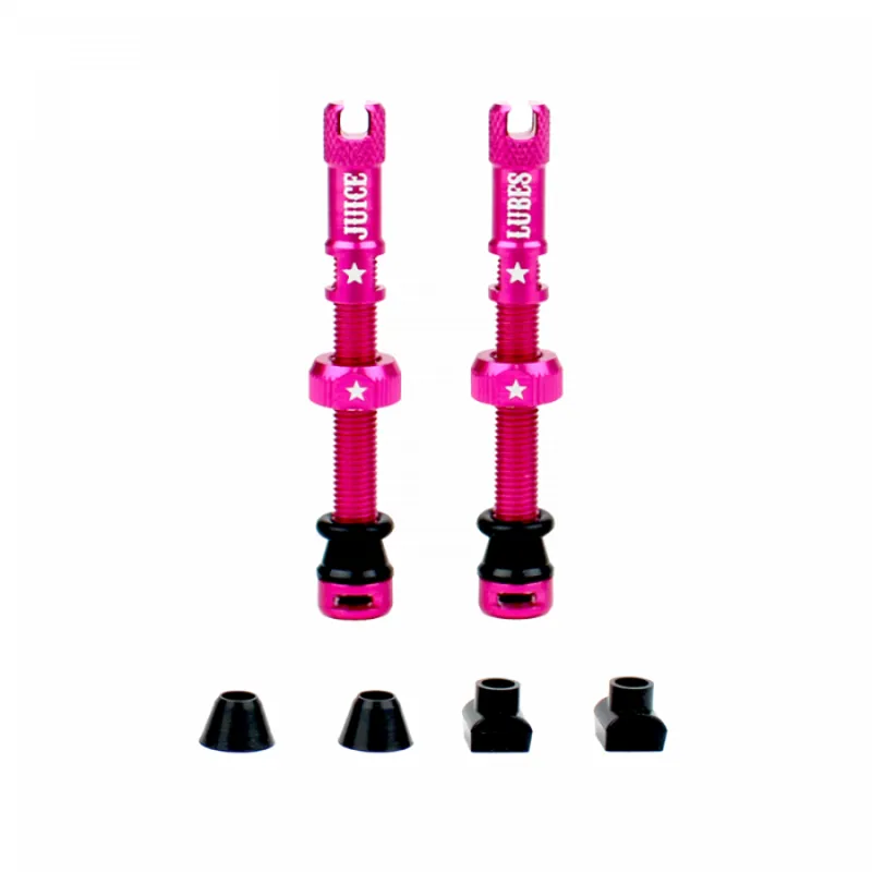 Juice Lubes Tubeless Valves - Pink