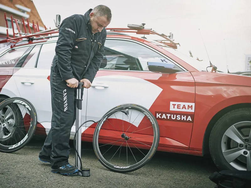 Topeak JoeBlow Ace Track Pump - Silver-6