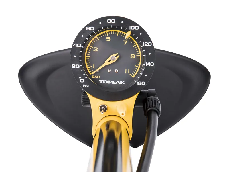 Topeak JoeBlow Sport III Track Pump - Yellow-1