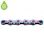 KMC X12 Pre-Waxed 126 Link Chain - Aurora Blue