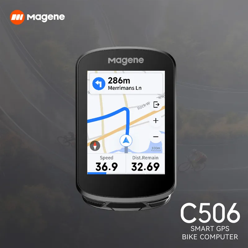 Magene C506 Smart GPS Bike Computer - Black-3