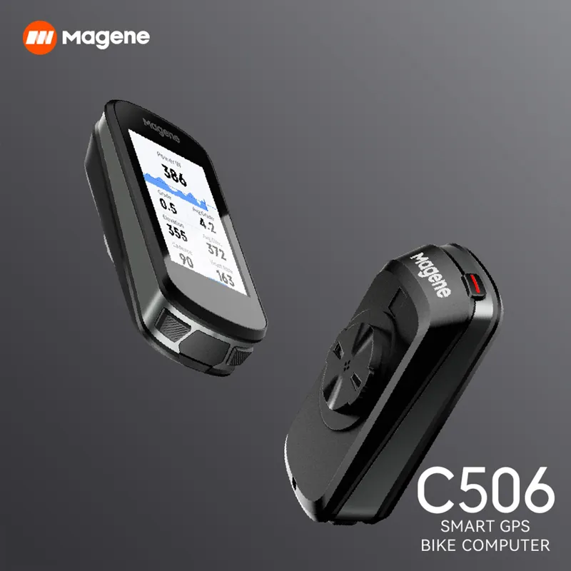 Magene C506 Smart GPS Bike Computer - Black-4