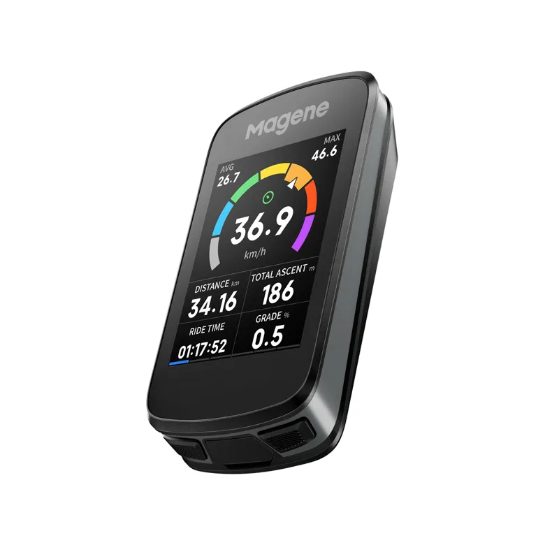 Magene C606 V2 Smart GPS Bike Computer - Black-1