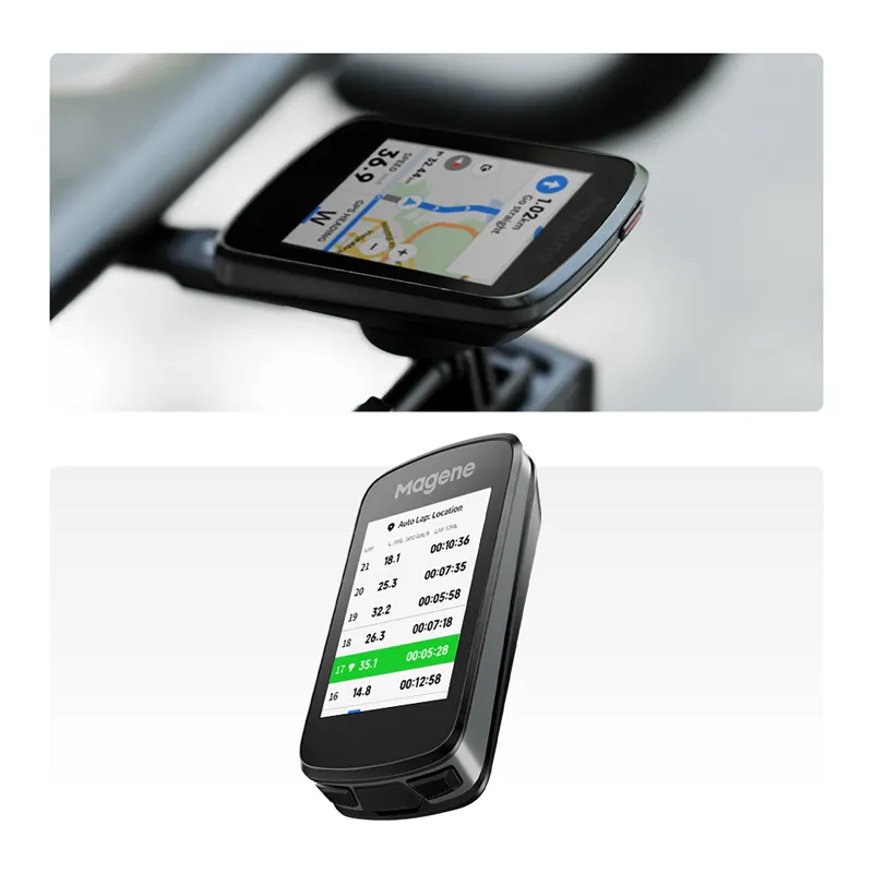 Magene C606 V2 Smart GPS Bike Computer - Black-3