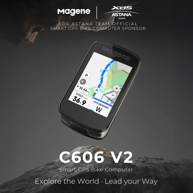 Magene C606 V2 Smart GPS Bike Computer - Black-8