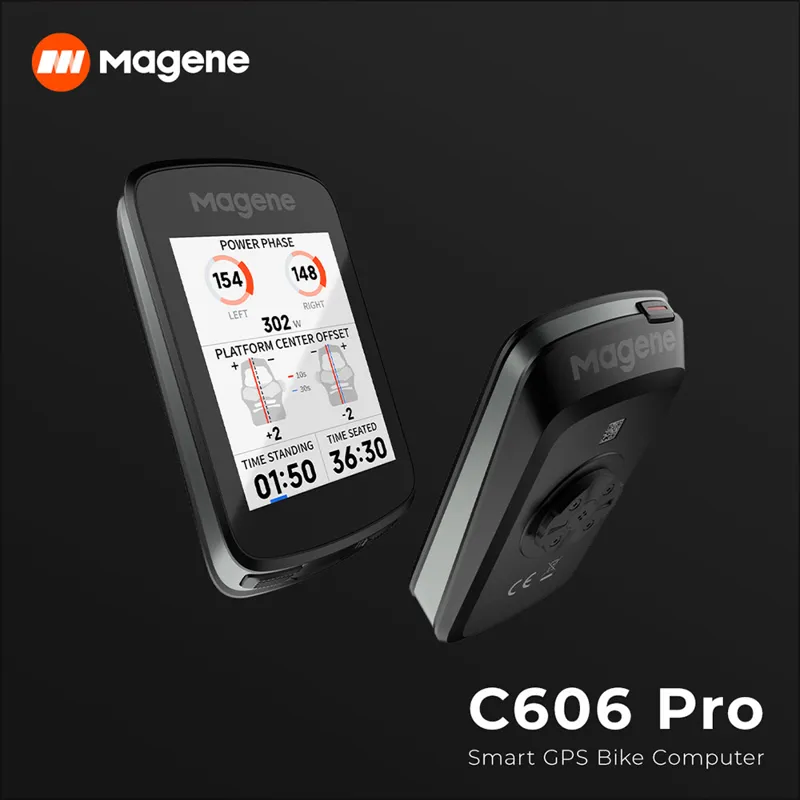 Magene C606 Pro Smart GPS Bike Computer - Black-4