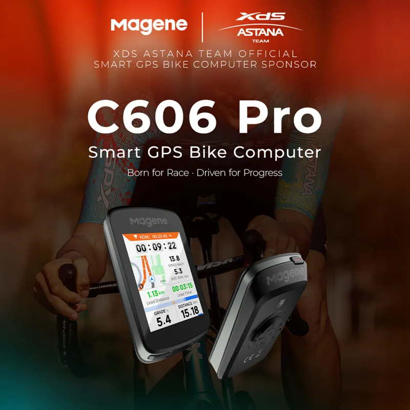 Magene C606 Pro Smart GPS Bike Computer - Black-5
