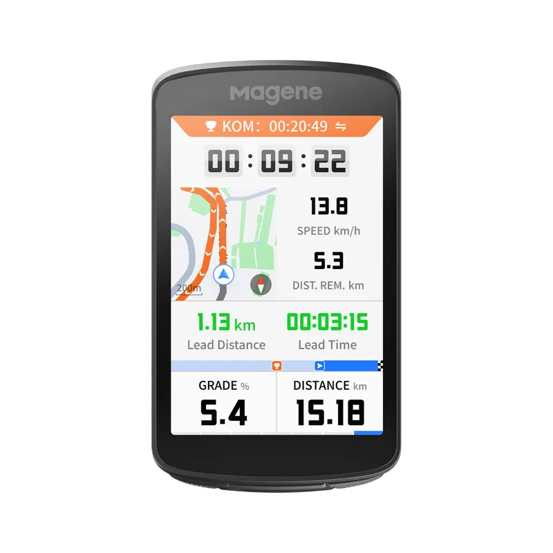 Magene C706 Smart GPS Bike Computer - Black