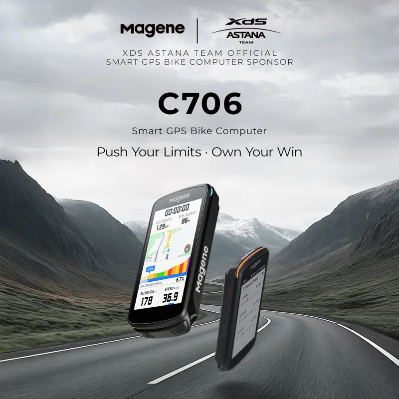 Magene C706 Smart GPS Bike Computer - Black-4