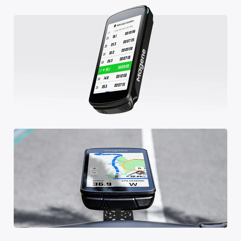 Magene C706 Smart GPS Bike Computer - Black-3