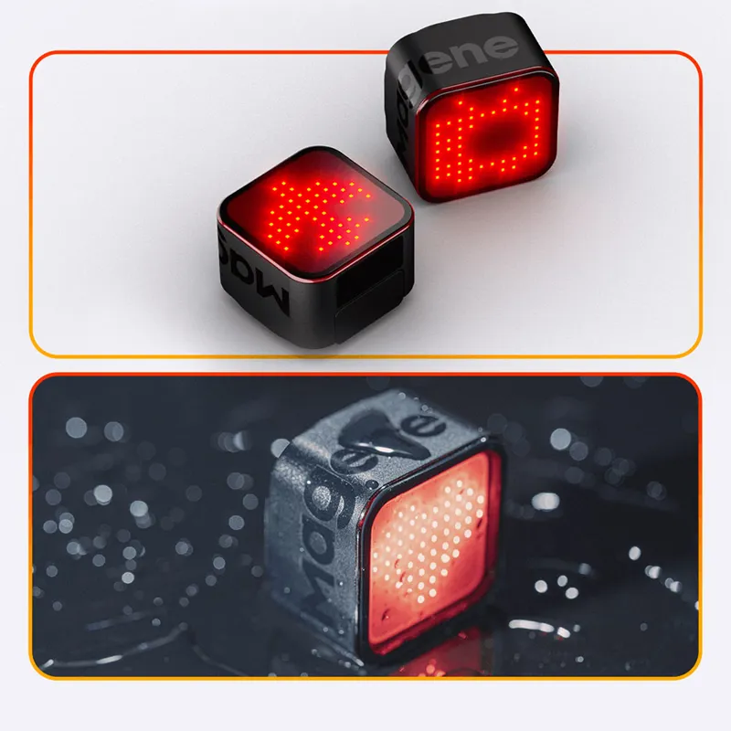 Magene L308 Intelligent Expression Tail Lights - Black-7