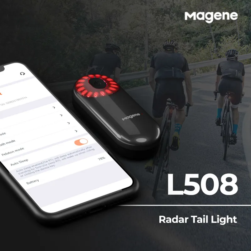 Magene L508 Radar Tail Light - Black-4