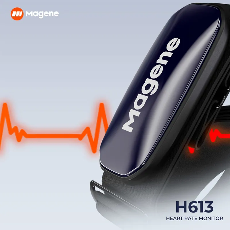 Magene H613 Chest Heart Rate Monitors - Black-4