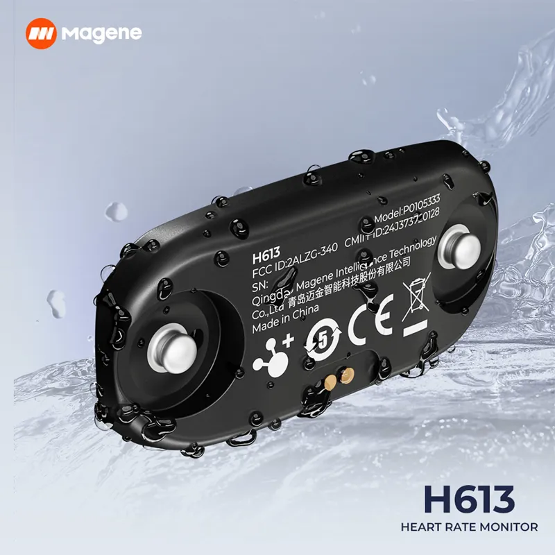 Magene H613 Chest Heart Rate Monitors - Black-6