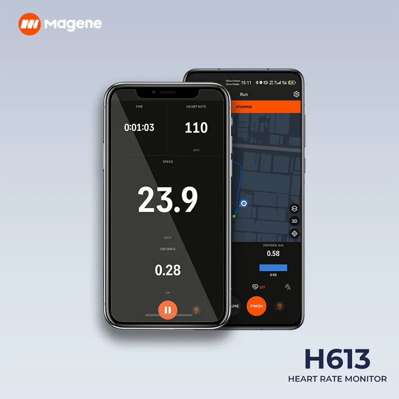 Magene H613 Chest Heart Rate Monitors - Black-7