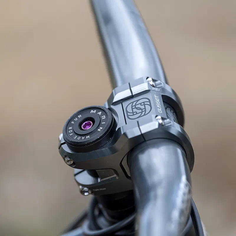 Gusset TS Handlebar Stem - Grey-6