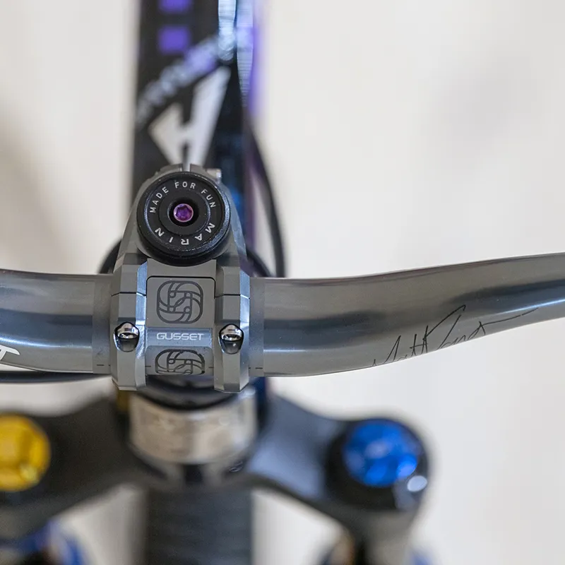 Gusset TS Handlebar Stem - Grey-7