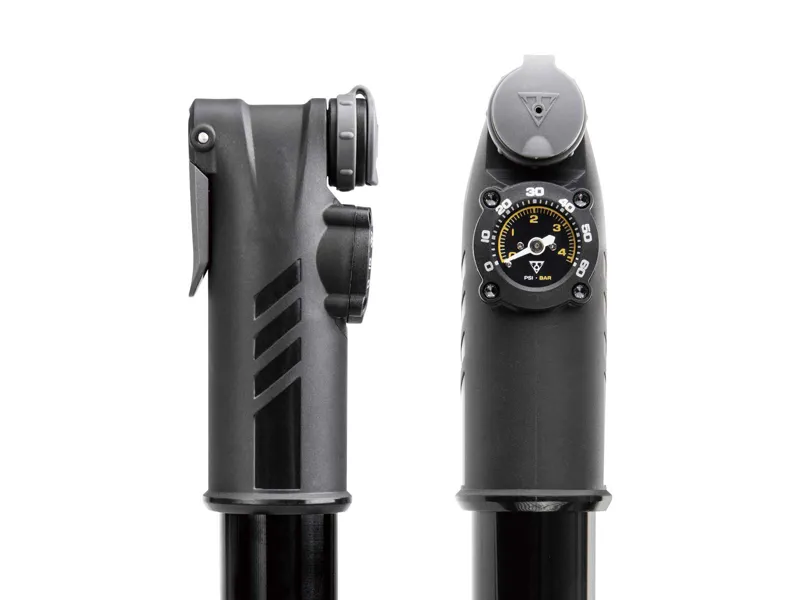 Topeak Mountain TT Twin Turbo Mini Pump - Black-2