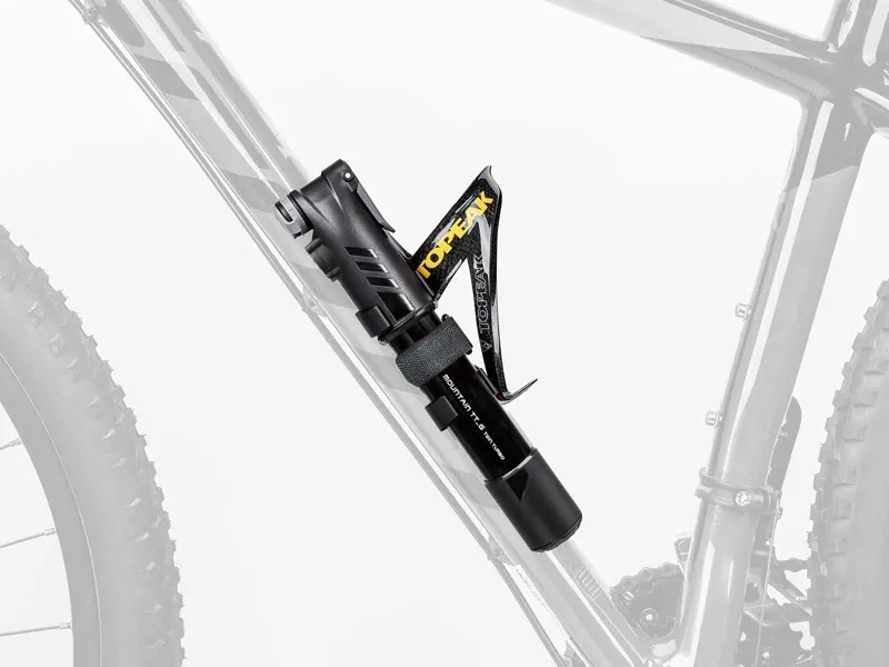 Topeak Mountain TT Twin Turbo Mini Pump - Black-8
