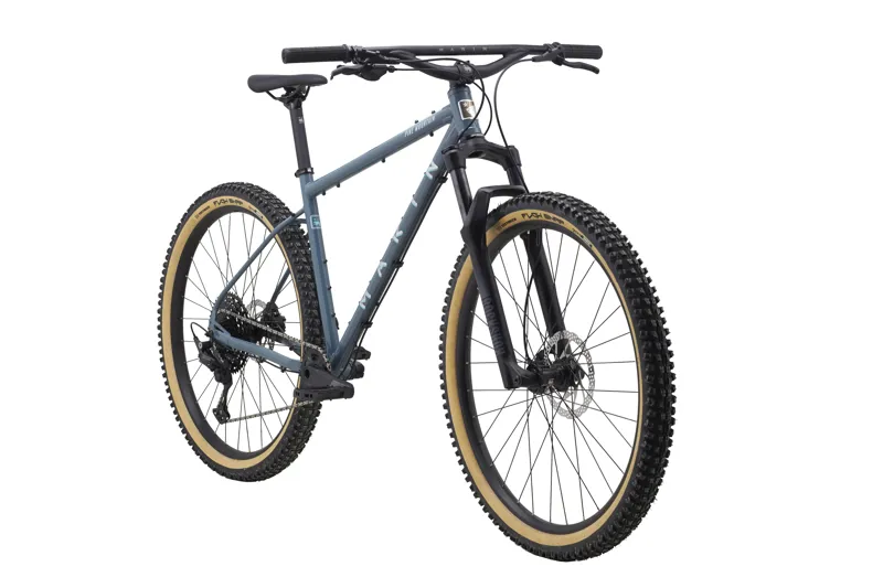 Marin Pine Mountain 1 Mountain Bike - Gloss Grey/ Silver/ Teal-1