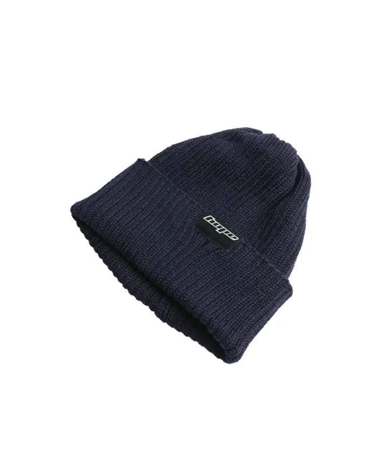 Hope Fisherman Beanie - Merino Wool - Navy Blue