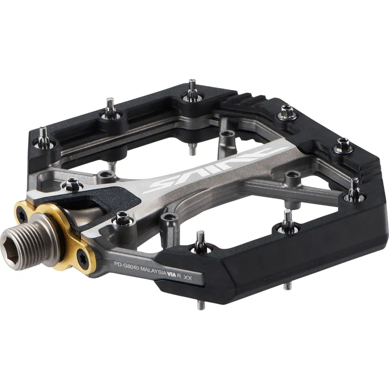 Shimano PD-G8040 Saint Flat Platform Pedals - Black-2