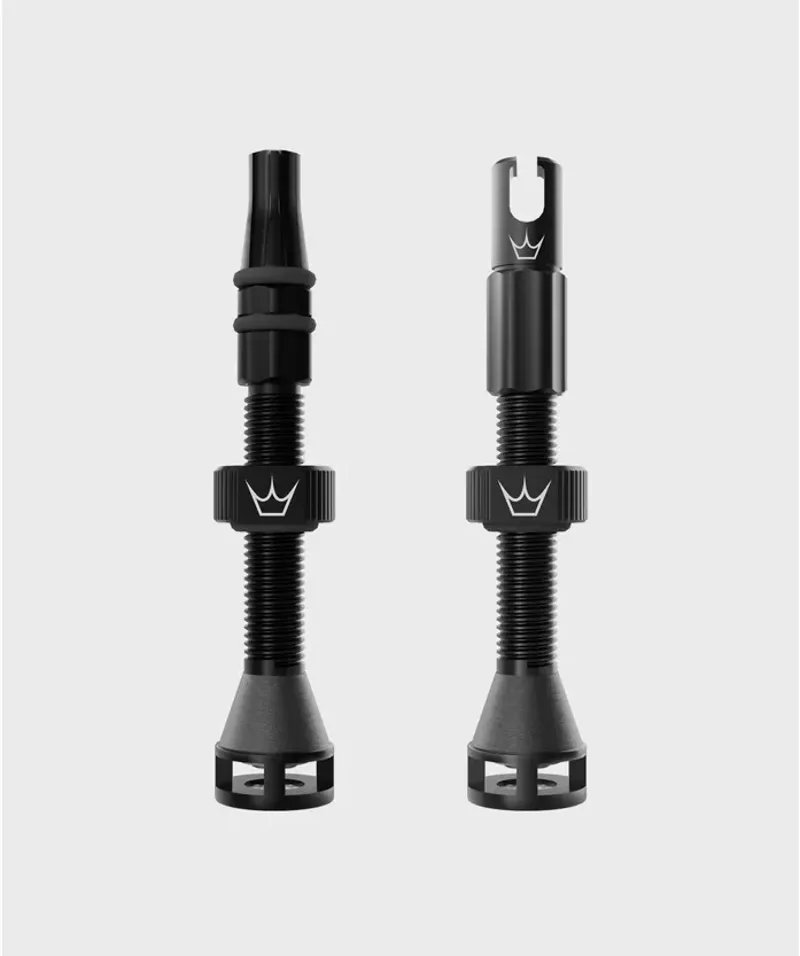 Peaty's Holeshot Fast Flow Tubeless Valves - Black-2