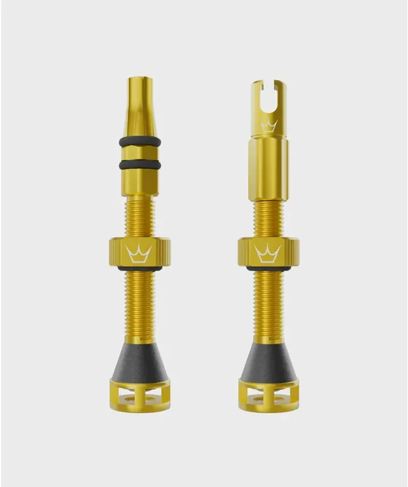 Peaty's Holeshot Fast Flow Tubeless Valves - Gold-2