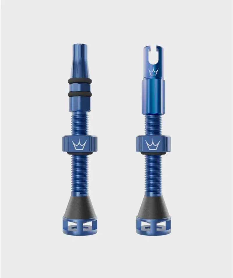 Peaty's Holeshot Fast Flow Tubeless Valves - Navy Blue-1