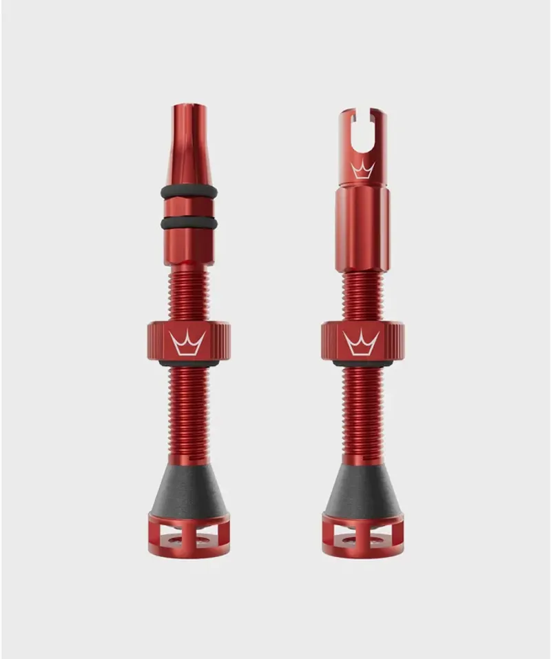 Peaty's Holeshot Fast Flow Tubeless Valves - Red-2