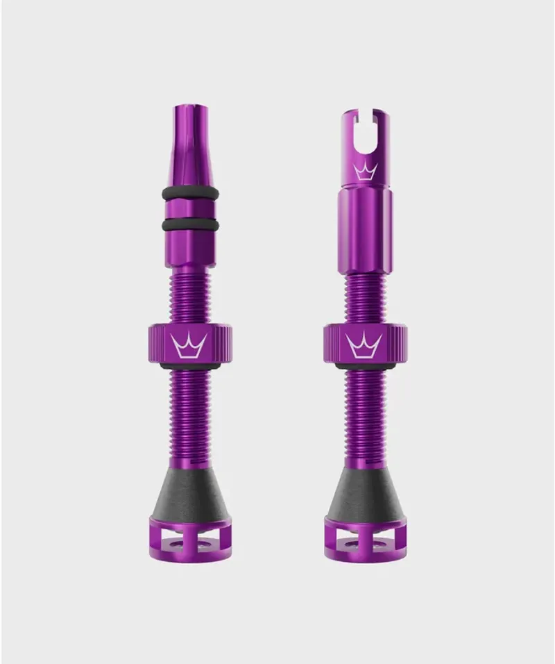 Peaty's Holeshot Fast Flow Tubeless Valves - Purple-1