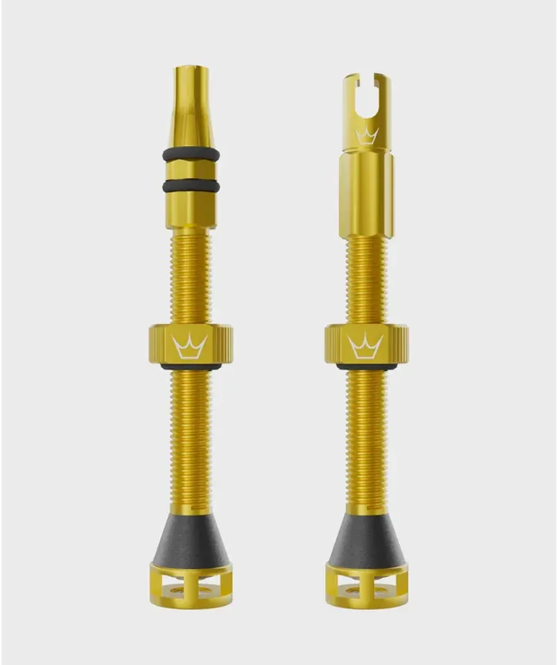 Peaty's Holeshot Fast Flow Tubeless Valves - Gold-1