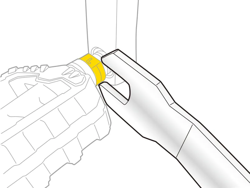 Topeak 15mm Pedal Wrench - Silver/ Black-1