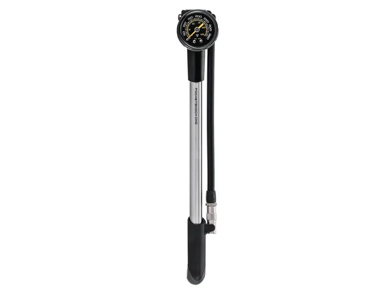 Topeak Pocket Shock DXG XL Shock Pump - Black/Silver