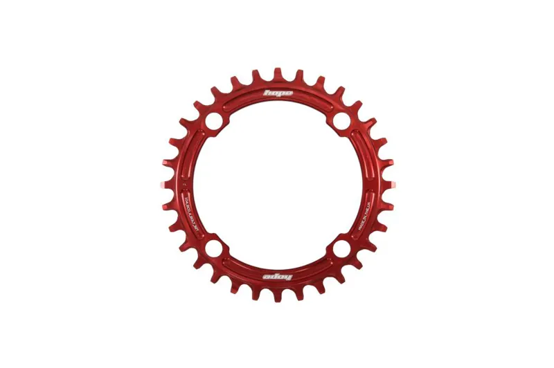 Hope R22 104 BCD Chainring - Red