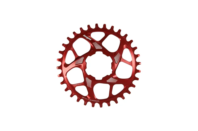 Hope R22 Spiderless Chainring Standard Offset - Red