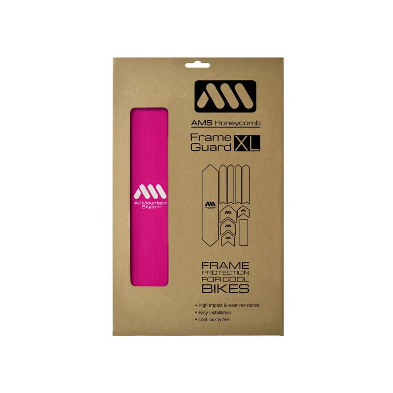 All Mountain Style Frame Guard Kit Extra - Magenta
