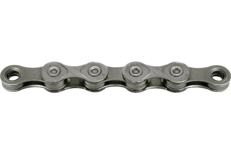 KMC E11 EPT 11 Speed Chain - 136 Links - Silver-1