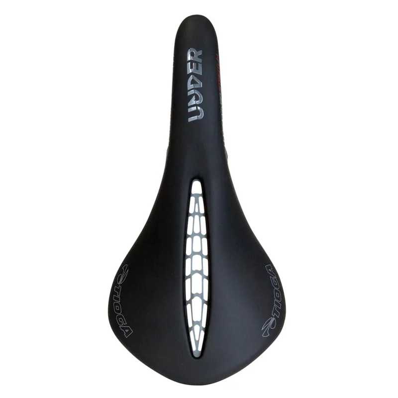 Tioga Undercover Stratum Saddle - Titanium Rail - Black-1