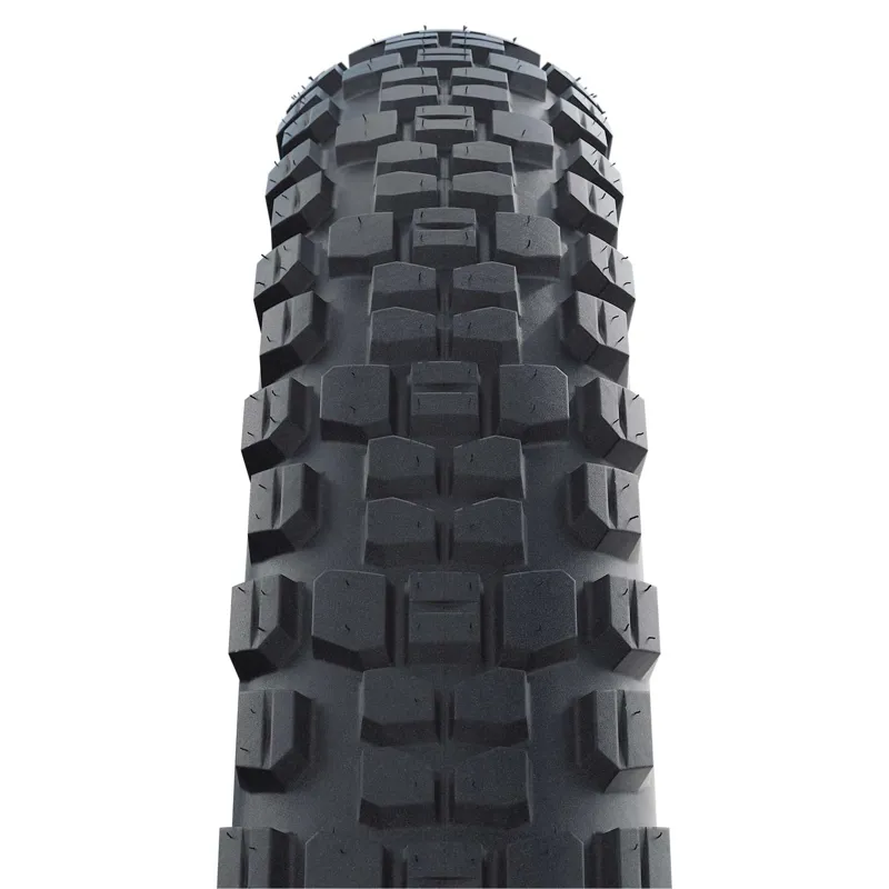 Schwalbe Johnny Watts LR Wire Bead Hybrid E.Bike Tyres - Black/ Reflective-1
