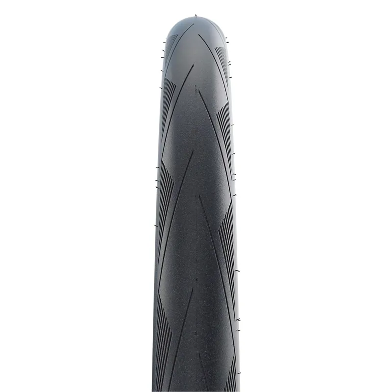 Schwalbe Durano DD Wire Bead Road Bike Tyres - Black/ Grey-2