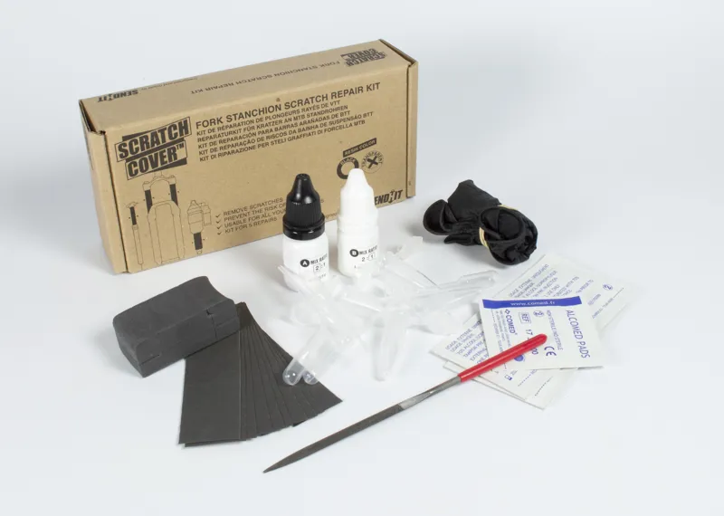 Scratch Cover Fork Stanction Repair Kit - Black