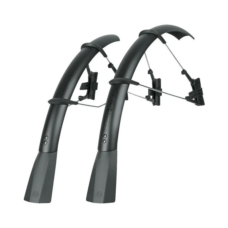 SKS Raceblade Pro XL Stealth Series Mudguard Set - Matt Black