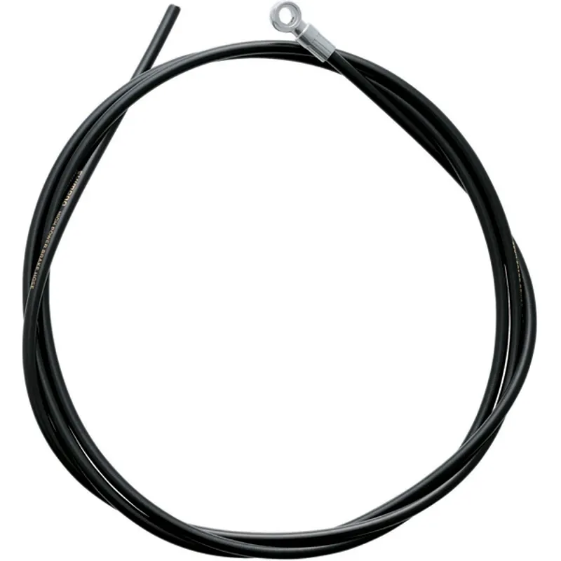 Shimano BH90 Hose M8020 XT Long Banjo Rear 1700mm - Black
