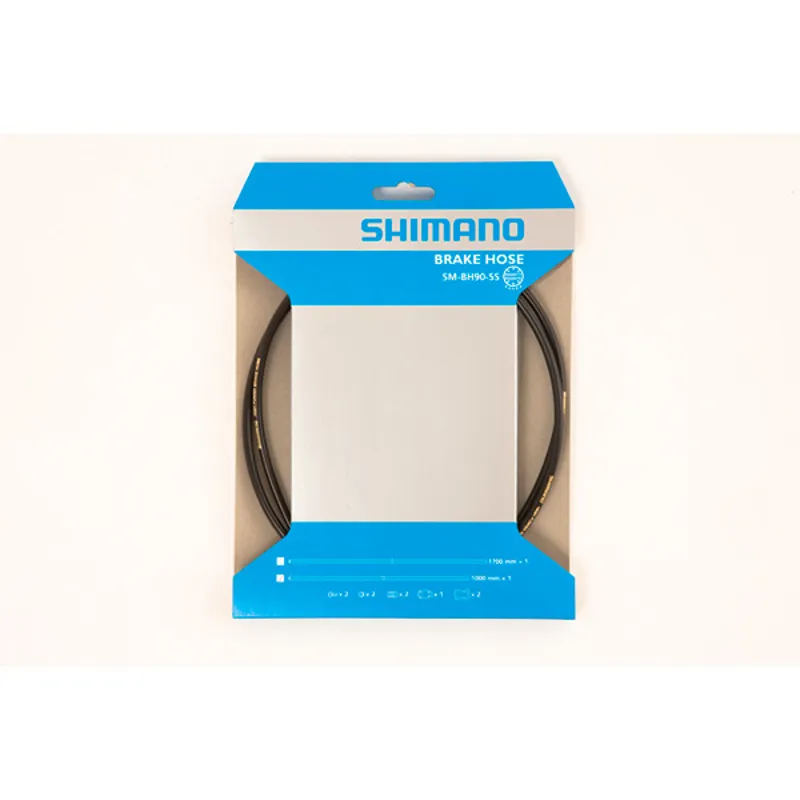 Shimano BH90-SS Rear Disc Hose Straight Connector 1700mm - Black